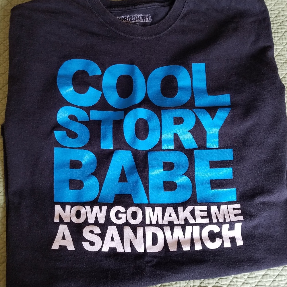 Cool Story Babe-tee shirt